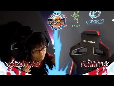 DBFZ World Tour Saga 5 - GGP | Kazunoko vs. CAG | Fenritti - SEAM 2018  - Winner's Semifinals