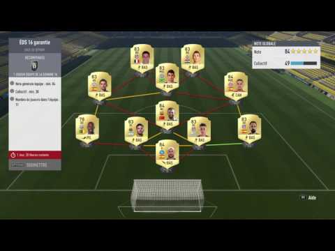 Fifa 17 | défi création d'équipe / ÉDS 16 garantie / Pas chère !!!!!!!!
