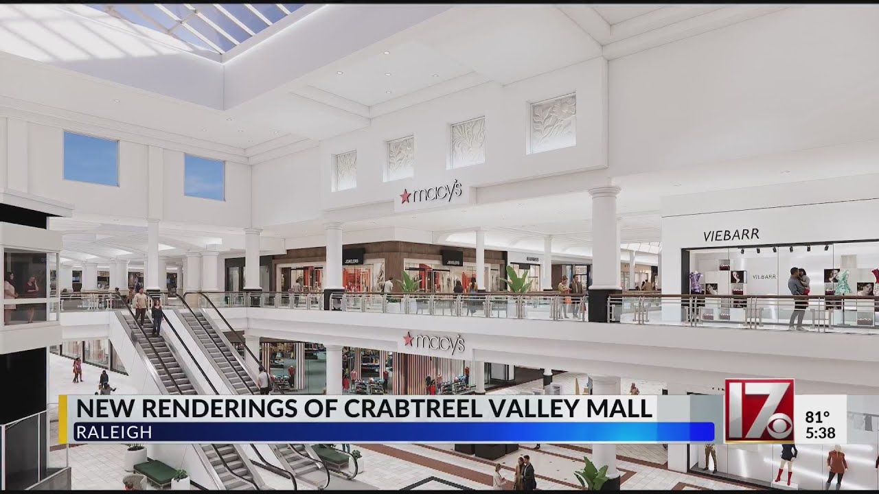 New renderings of Crabtree Valley Mall in Raleigh