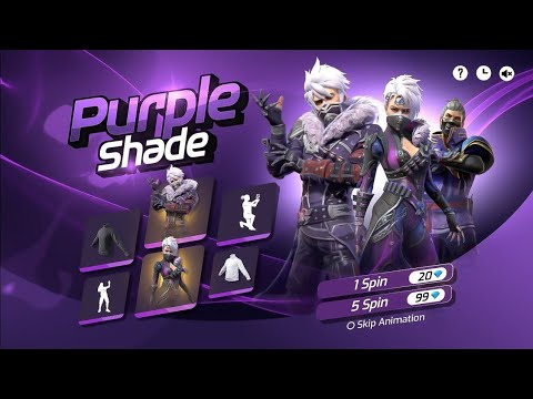 Ob51 100% Purple Shade Bundle Return 😮 | Elite Pass 3.0 Return Event Free Fire | Free Fire New Event