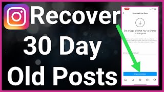 How To Recover Deleted Instagram Posts After 30 Days
