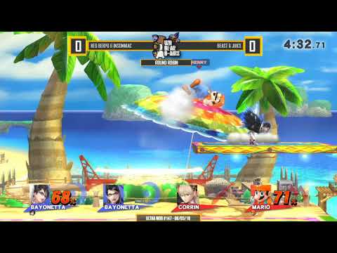 Ultra WBB #147 | red berpo & iNSOMNIAC vs Beast & Juice - Round Robin - Super Smash Bros. for Wii U