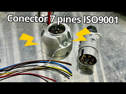 Learn to Connect Trailer Lights with ISO9001 Diagram and 7-Pin West Connector!