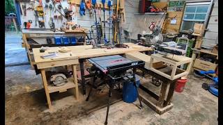 Finally Got The Skil TS6307 And Had To Redesign My Whole Shop To Fit It. #ShopTour Video.
