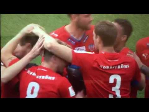 Matt Rusike goal GIF Sundsvall vs HIF 16 July 16