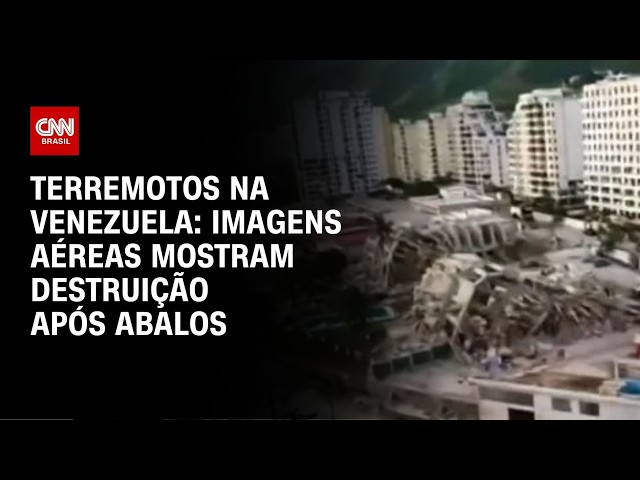 Terremotos na Venezuela: Imagens mostram destruição após abalos | CNN Brasil