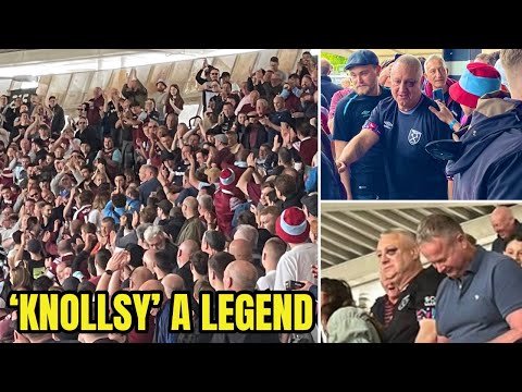 West Ham Fan ‘Knollsy’ given Standing Ovation after fighting AZ Alkmaar Fans