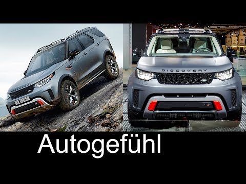 Land Rover Discovery SVX new rugged offroad version - Autogefühl