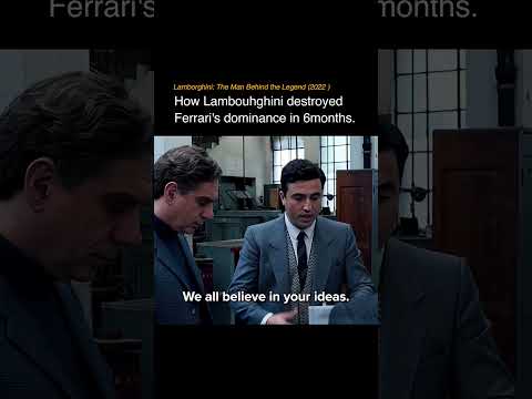 Everyone said it was impossible; he built the first Lamborghini in 6 months #shorts #lamborghini