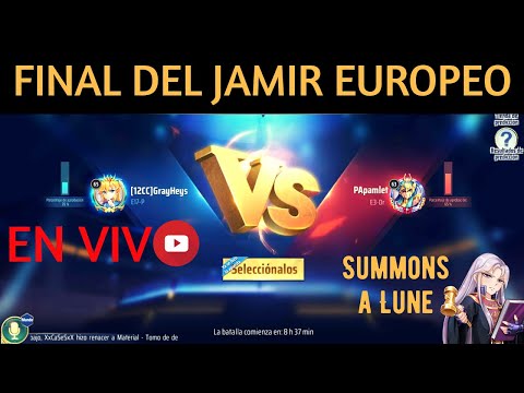 Saint Seiya Awakening: FINAL JAMIR EUROPEO, Luego Summons a Lune