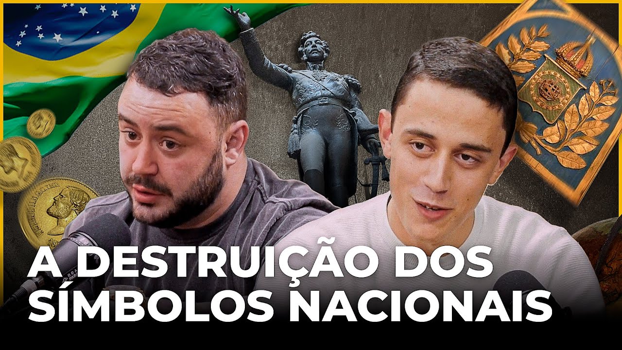 A DESTRUIÇÃO DOS SÍMBOLOS NACIONAIS | Conversa Paralela com Thomas Giulliano e Danilo Cavalcante