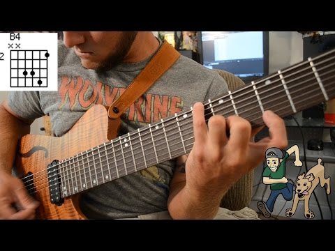 Beginning 8 String Guitar Vol. 1 - Major Chord/Scale Shapes