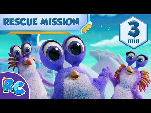 🐧❄️Purple Penguin Emergency!❄️🐧| 🚀Rocket Club TV🚀 | 🛰️Kids STEM Educational Cartoons🛰️