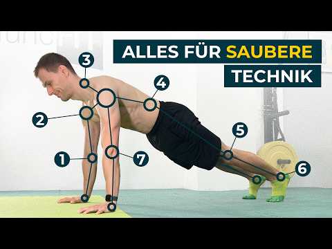 Liegestütze richtig machen: Alles zur perfekten Technik & typischen Fehlern