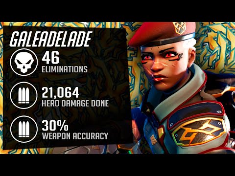 GALE BEST SOJOURN IN THE WORLD - POTG! [ OVERWATCH 2 TOP 500 SEASON 4 ]