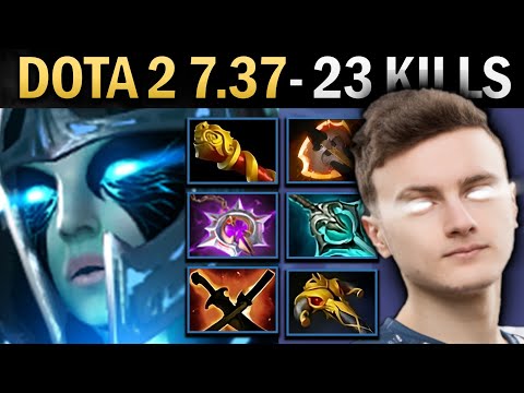 Phantom Assassin Gameplay Miracle with 23 Kills and Disperser - Kez Dota