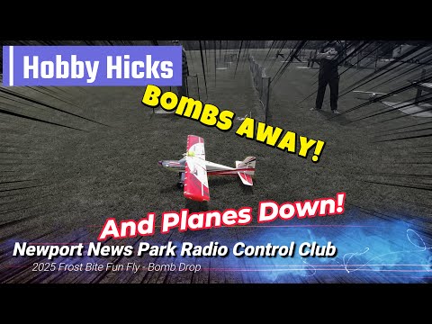 2025 RC Plane Bomb Drop CHAOS! 💣 Wild Winds, Crashes, & Crazy Flying!