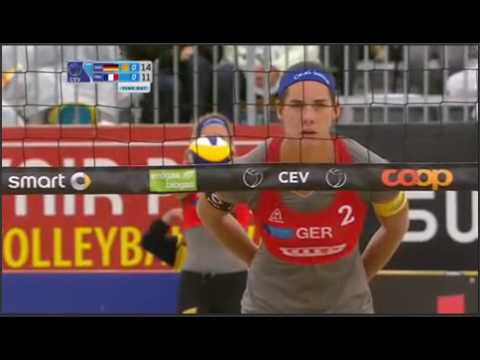 Ludwig/Walkenhorst GER [1]-Longuet/Jupiter FRA [20]-Round 3-European Championship Final 2016.06.04