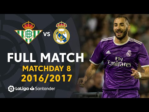 Real Betis vs Real Madrid (1-6) MD08 2016/2017 - FULL MATCH