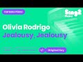 Olivia Rodrigo - jealousy, jealousy (Piano Karaoke)