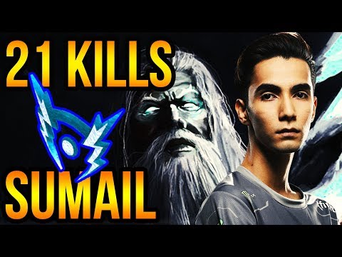 Zeus Pro Gameplay - Sumail Mid Lane Practice - EG Dota 2 Patch 7.16