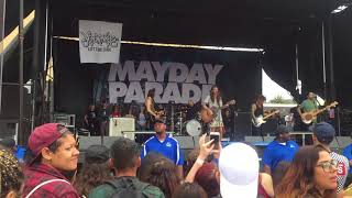 Mayday Parade - Piece Of Your Heart NEW SONG - Vans Warped Tour - Ventura, CA 6/24/18