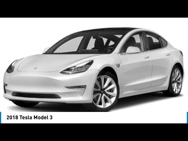 2018 Tesla Model 3 Mid Range Battery | LEATHER SEATS | NAVI in Cars & Trucks in Strathcona County
