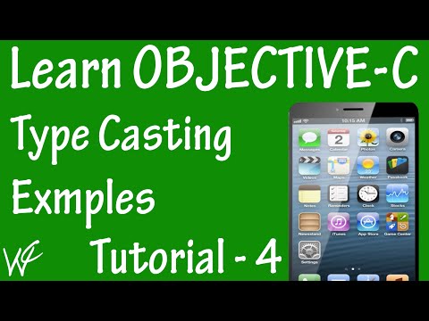 Free Objective C Programming Tutorial for Beginners 4 - TypeCasting in Objective C