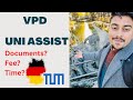 How to apply for VPD? Uni Assist Application | TUM VPD