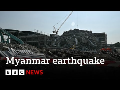 Video | LIVE: Myanmar Earthquake | BBC News