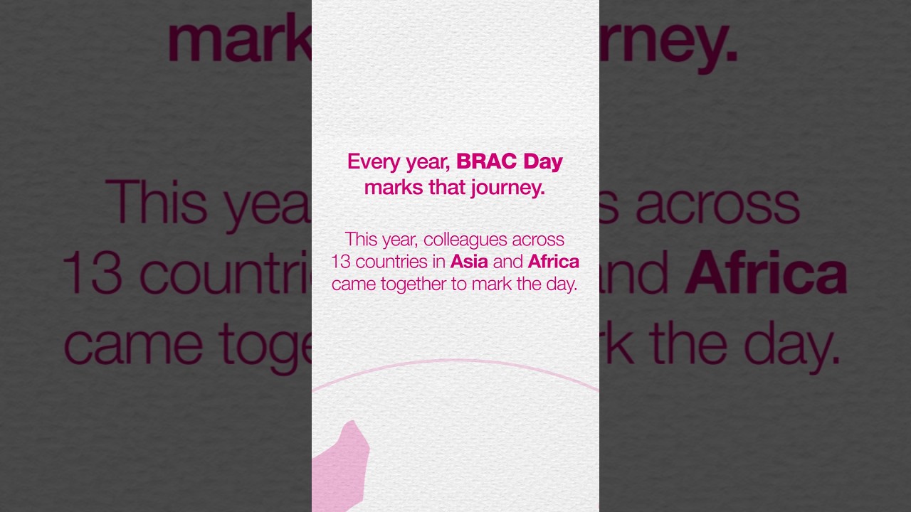 Celebrating 54 years of BRAC