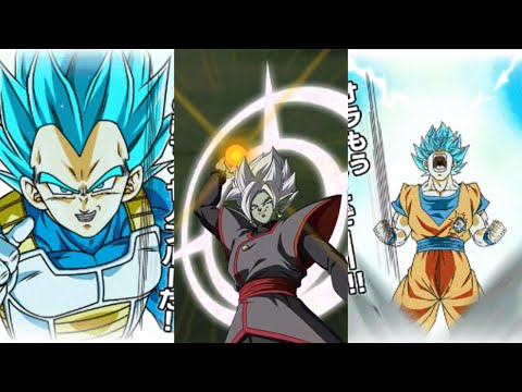 *NEW* FUTURE SAGA GDC SUMMON ANIMATIONS (DBZ DOKKAN BATTLE)