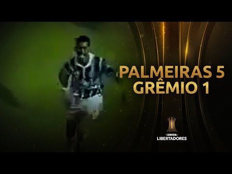 Os melhores momentos de Palmeiras 5x1 Grêmio na Libertadores de 1995