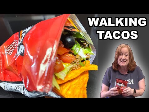 How To Make WALKING TACOS, A Ground Beef Taco Recipe