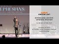SUNDAY 27.06.21 EPHESIANS: AN EYE-OPENING PRAYER | DANIEL HO