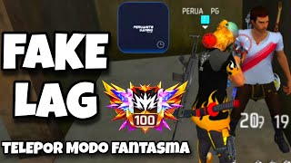 WITH FAKE LAG 😨 WIN YOUR FREE FIRE MATCHES BY MOVING AROUND WITHOUT BEING SEEN 😱