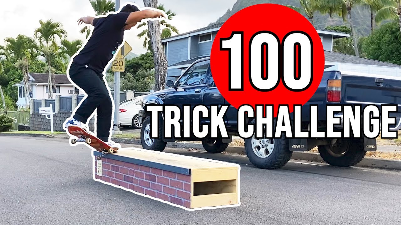 100 LEDGE TRICK CHALLENGE