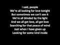 The Wanted-I Found You Lyrics 