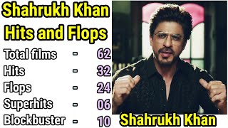 Shah Rukh Khan Filmography Movies List Box Office 