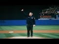 President Bush Throws The First Pitch Of Game 3 Of The 2001 World Series