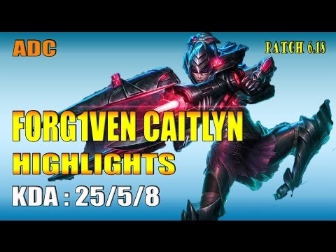 H2K FORG1VEN Caitlyn vs Jinx ADC - Highlights (Sep 20, 2016)