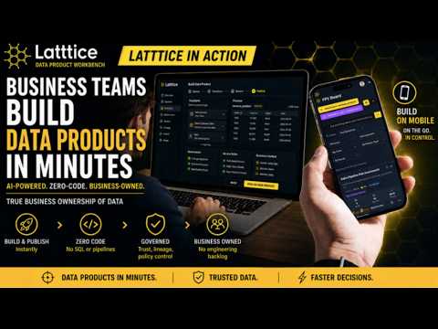 Build a trusted data product, Latttice walkthrough
