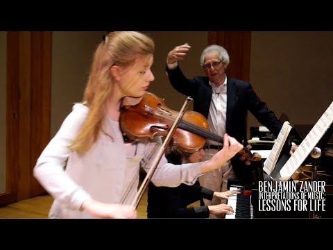 Beethoven: Violin Sonata no. 5 "Spring" - 1st movement (Benjamin Zander - Interpretation Class)