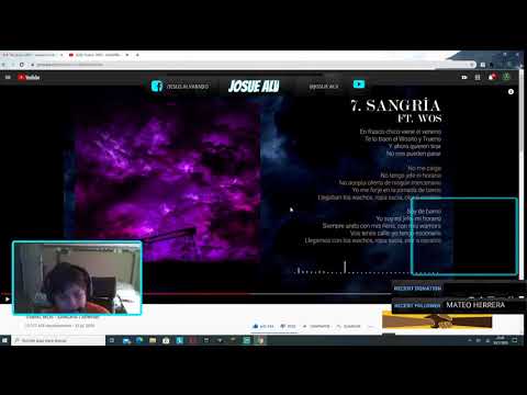 REACCIÓN A SANGRÍA TRUENO FT WOS