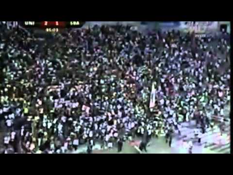 Cristián Álvarez y su gol en el último minuto a Sport Boys