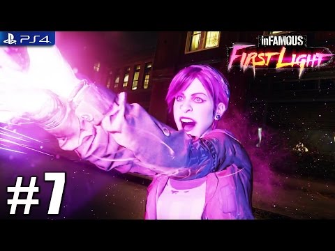 Infamous: First Light - PS4 Playthrough 1080p PART 7