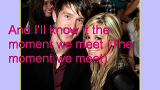 Ashley Tisdale Someday my Prince will come lyrics on the screen