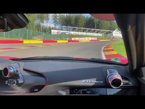 FERARI F8 Tributo on Track @Spa vs F12 TDF, tuned 488 ( Ex Formula 1 Driver ), 430, Portofino,