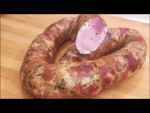 HOMEMADE SAUSAGE - Cold cuts from ancient times.