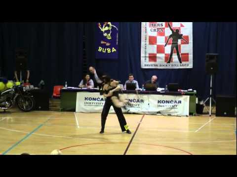 Prvenstvo RH 13.4.2013.; B_Lucija Zabjacan - Branimir Rudec - ZEMLJA